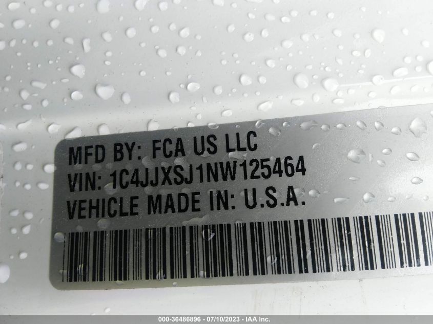 2022 JEEP WRANGLER UNLIMITED RUBICON 392 - 1C4JJXSJ1NW125464