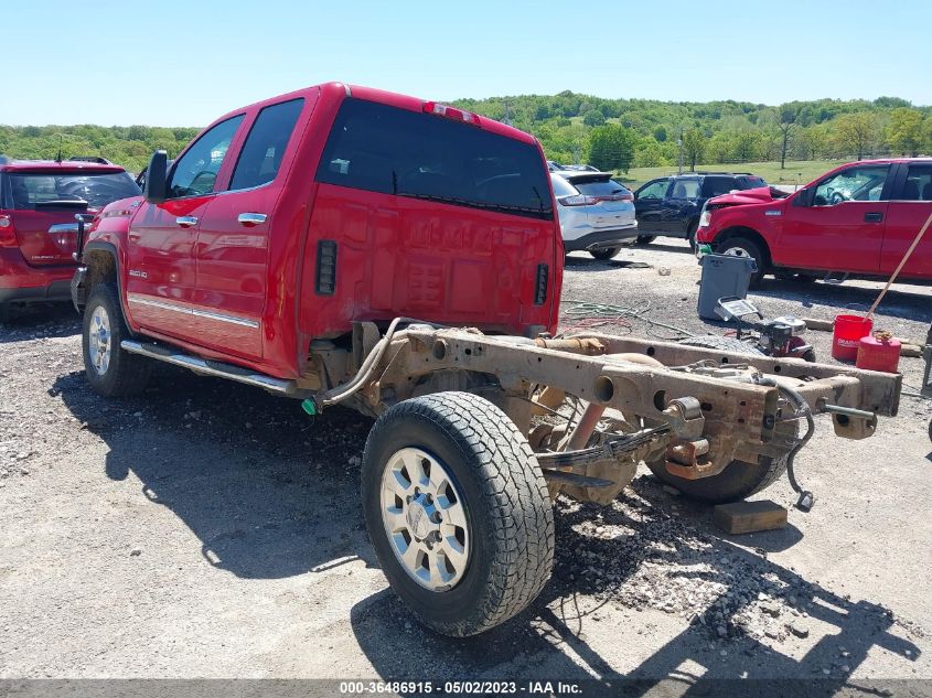 2015 GMC SIERRA 2500HD SLT - 1GT22ZE86FZ134487