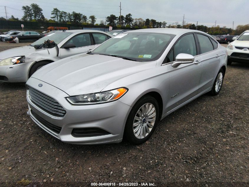 2014 FORD FUSION SE HYBRID - 3FA6P0LUXER316510