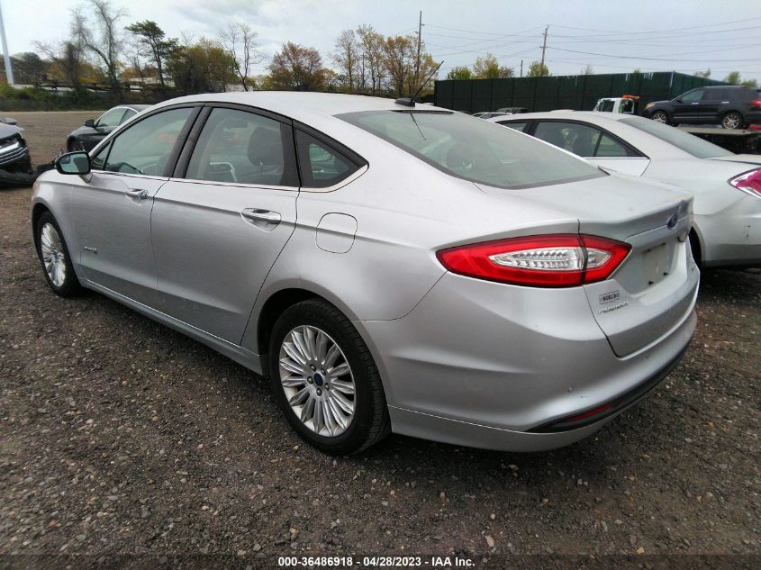 2014 FORD FUSION SE HYBRID - 3FA6P0LUXER316510