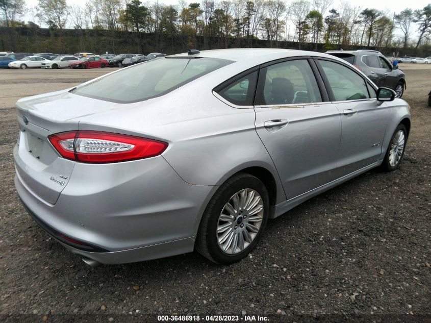 2014 FORD FUSION SE HYBRID - 3FA6P0LUXER316510