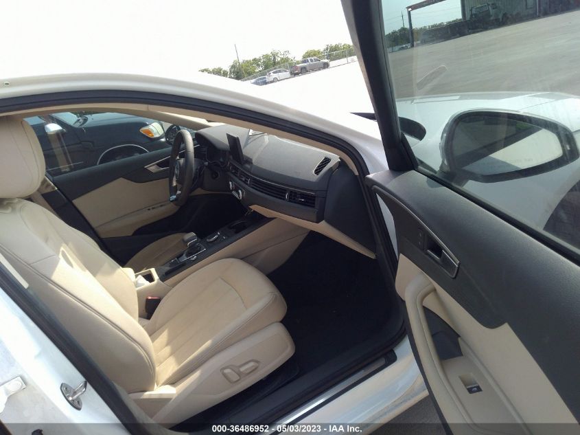 2017 AUDI A4 PREMIUM - WAUGNAF44HN024202