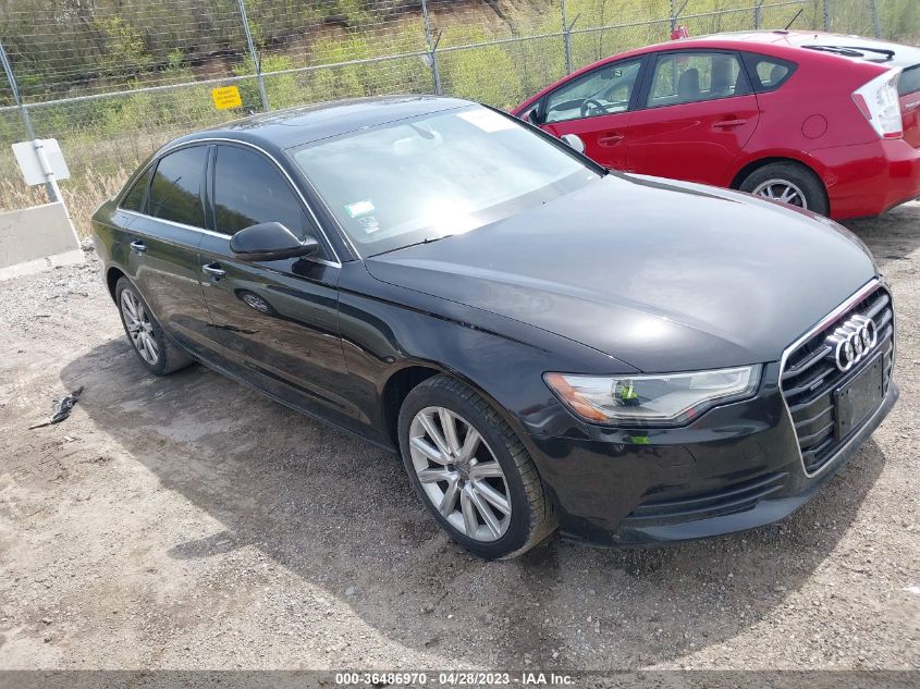 2014 AUDI A6 2.0T PREMIUM PLUS - WAUGFAFC8EN001800