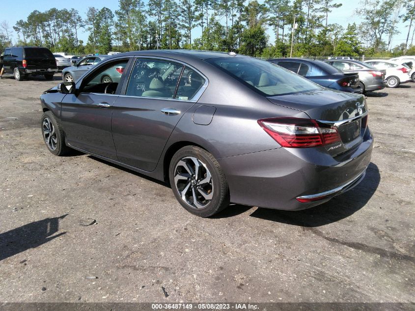 2017 HONDA ACCORD SEDAN EX-L - 1HGCR2F83HA207047