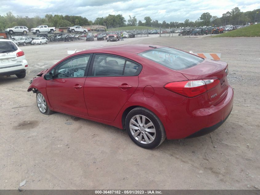 2016 KIA FORTE LX - KNAFX4A6XG5447073