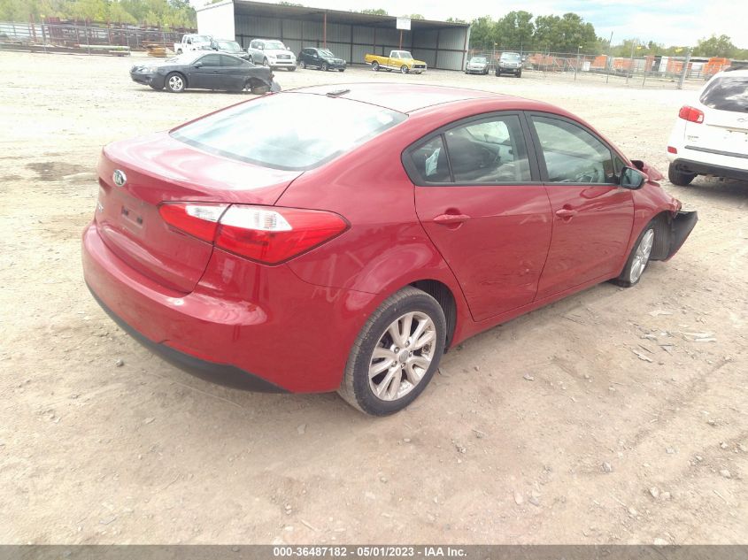 2016 KIA FORTE LX - KNAFX4A6XG5447073