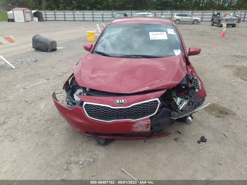 2016 KIA FORTE LX - KNAFX4A6XG5447073