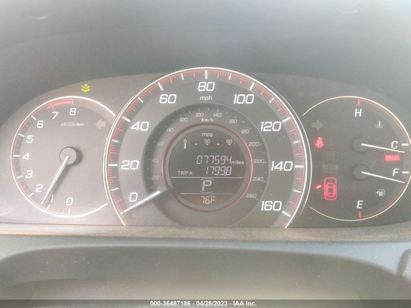 2014 HONDA ACCORD SEDAN SPORT - 1HGCR2F5XEA276660