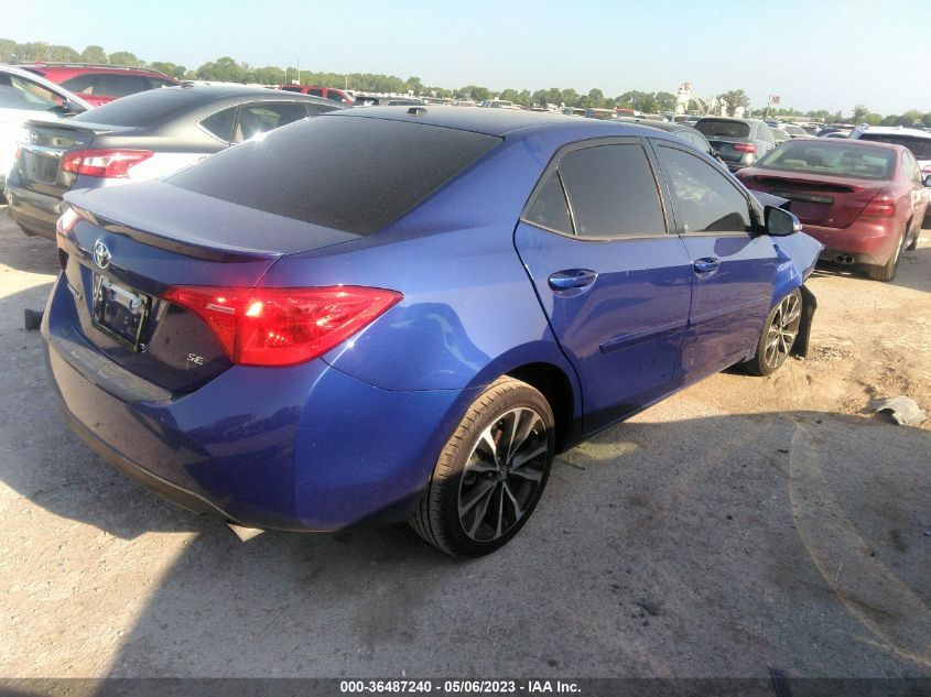 2017 TOYOTA COROLLA L/LE/XLE/SE - 2T1BURHE1HC864610