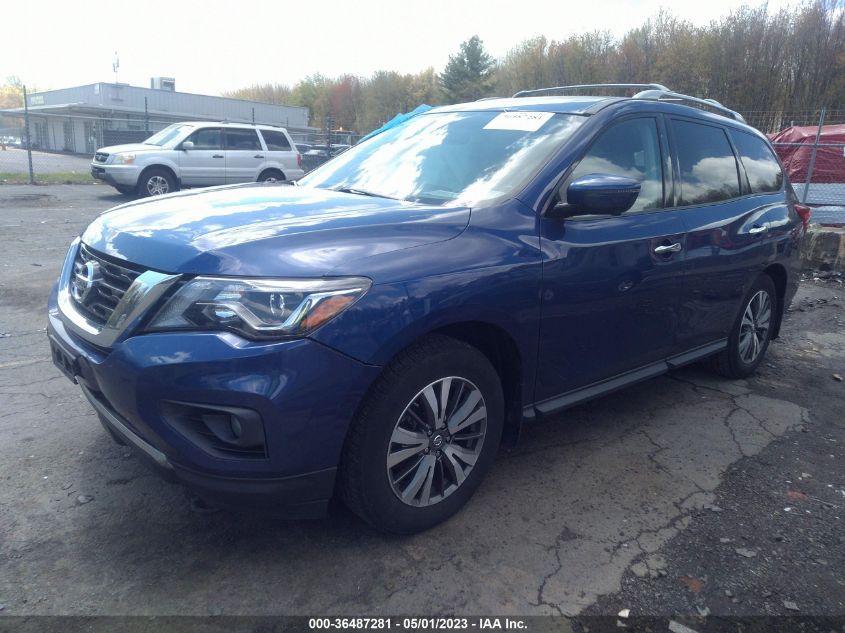 2017 NISSAN PATHFINDER SL - 5N1DR2MM0HC653918