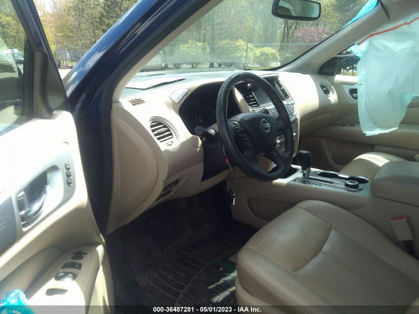 2017 NISSAN PATHFINDER SL - 5N1DR2MM0HC653918