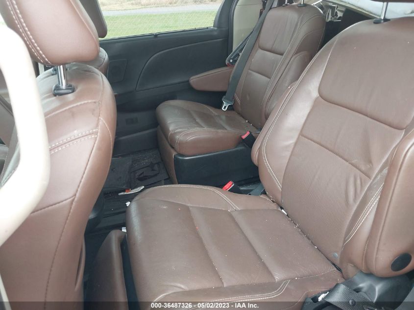 2016 TOYOTA SIENNA XLE/XLE AAS/LTD - 5TDYK3DCXGS709707