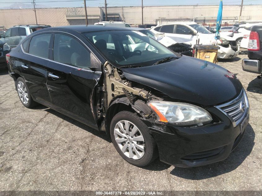 2014 NISSAN SENTRA S - 3N1AB7AP1EL691992