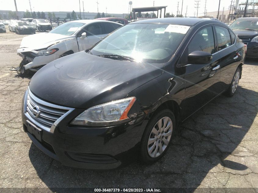 2014 NISSAN SENTRA S - 3N1AB7AP1EL691992