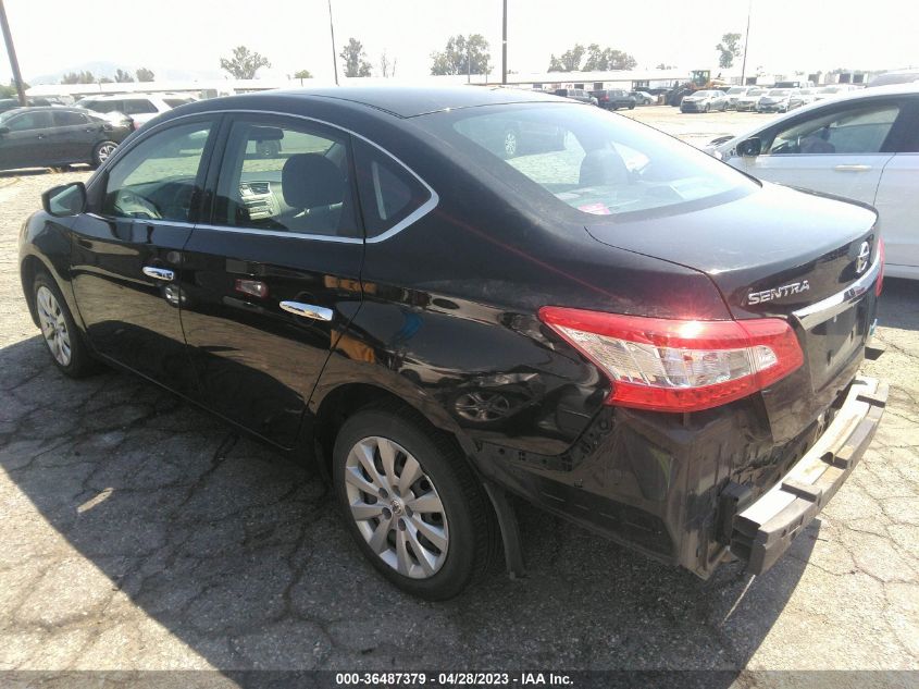 2014 NISSAN SENTRA S - 3N1AB7AP1EL691992