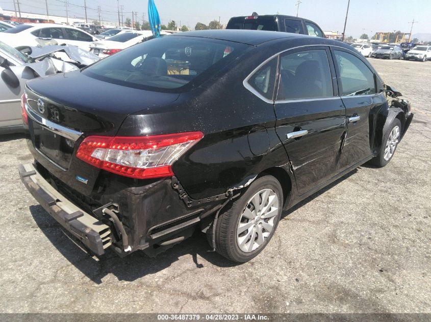 2014 NISSAN SENTRA S - 3N1AB7AP1EL691992