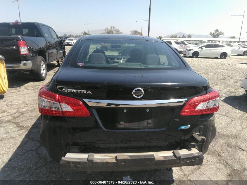 2014 NISSAN SENTRA S - 3N1AB7AP1EL691992