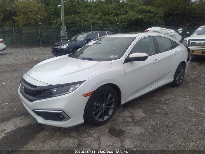 VIN 2HGFC1F34MH700549 2021 HONDA CIVIC SEDAN EX