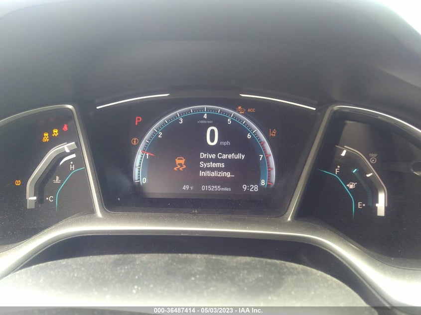 VIN 2HGFC1F34MH700549 2021 HONDA CIVIC SEDAN EX