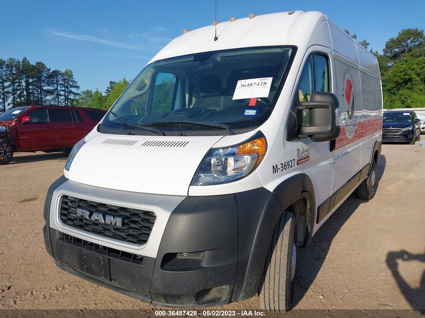 VIN 3C6TRVDG8LE137293 2020 RAM PROMASTER CARGO VAN