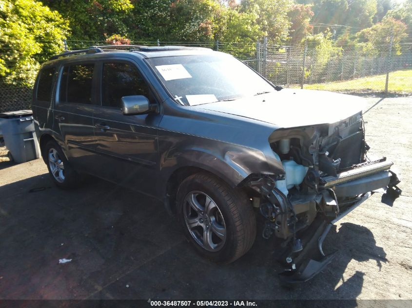 2013 HONDA PILOT EX-L - 5FNYF4H68DB029397