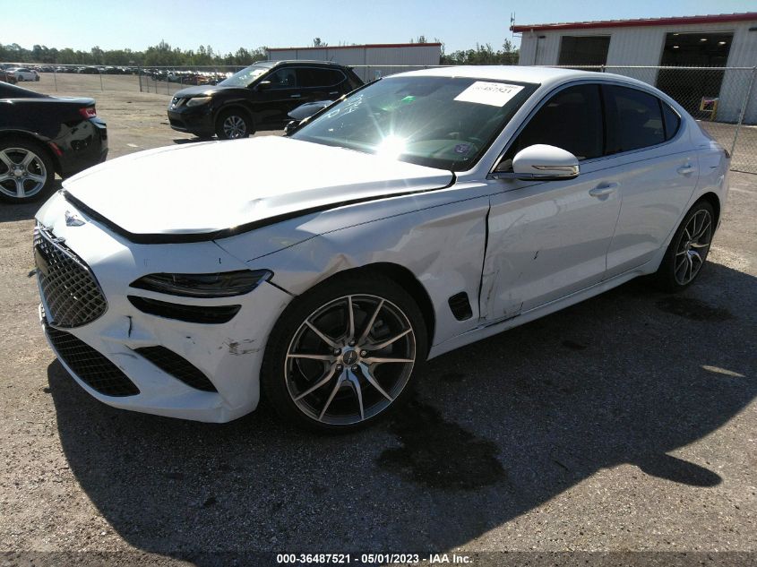 2023 GENESIS G70 3.3T - KMTG54TE5PU118094