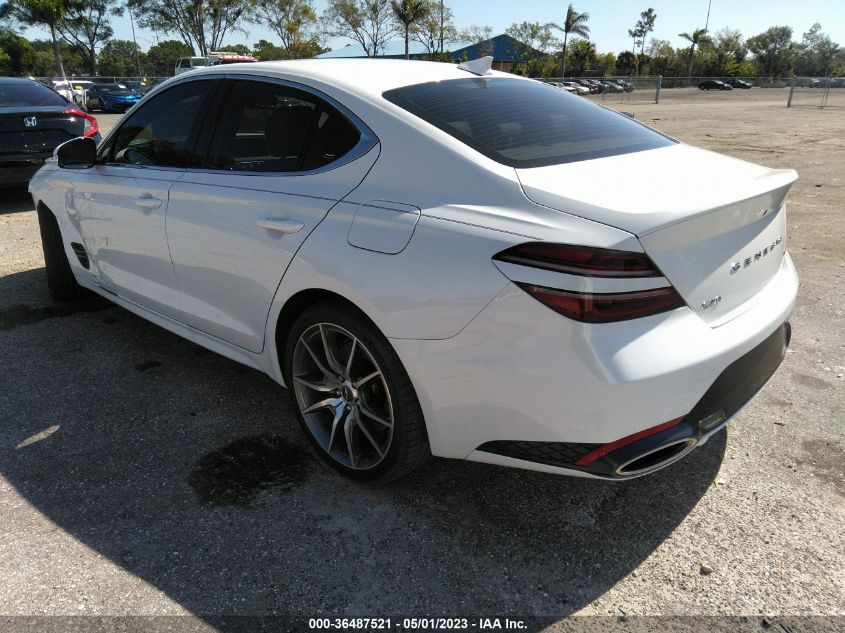 2023 GENESIS G70 3.3T - KMTG54TE5PU118094