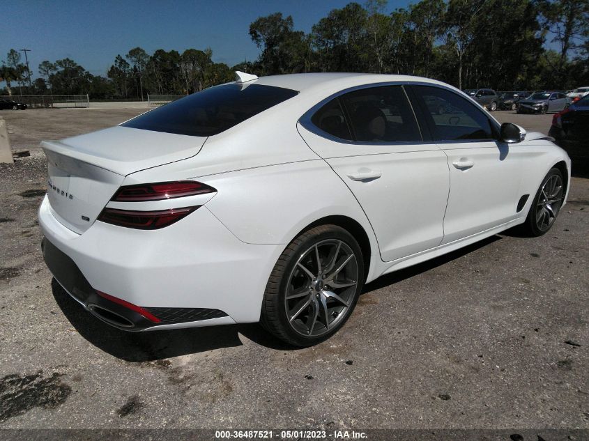 2023 GENESIS G70 3.3T - KMTG54TE5PU118094
