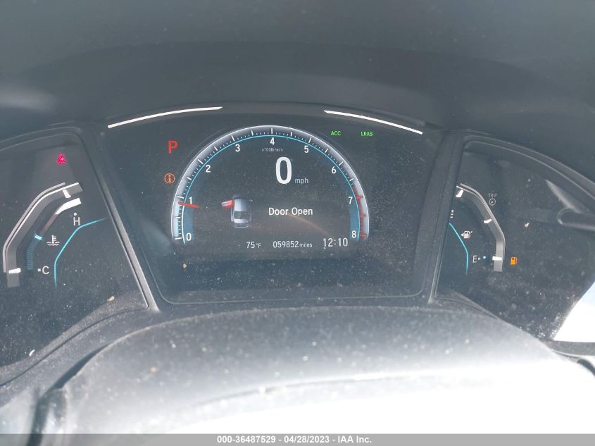 2019 HONDA CIVIC SEDAN LX - 19XFC2F6XKE048298