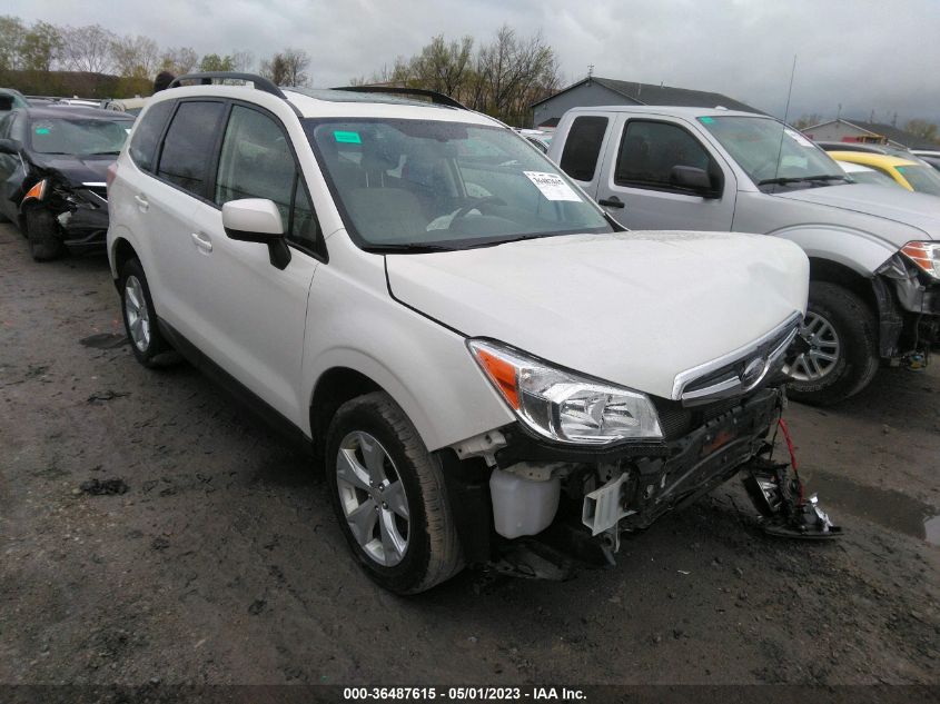 2016 SUBARU FORESTER 2.5I PREMIUM - JF2SJADC7GH505921