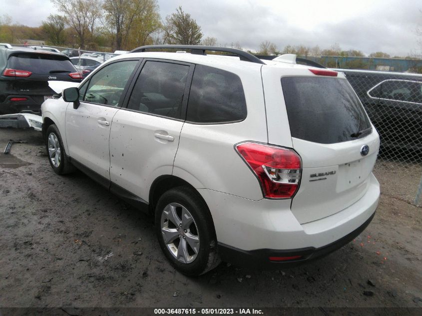 2016 SUBARU FORESTER 2.5I PREMIUM - JF2SJADC7GH505921