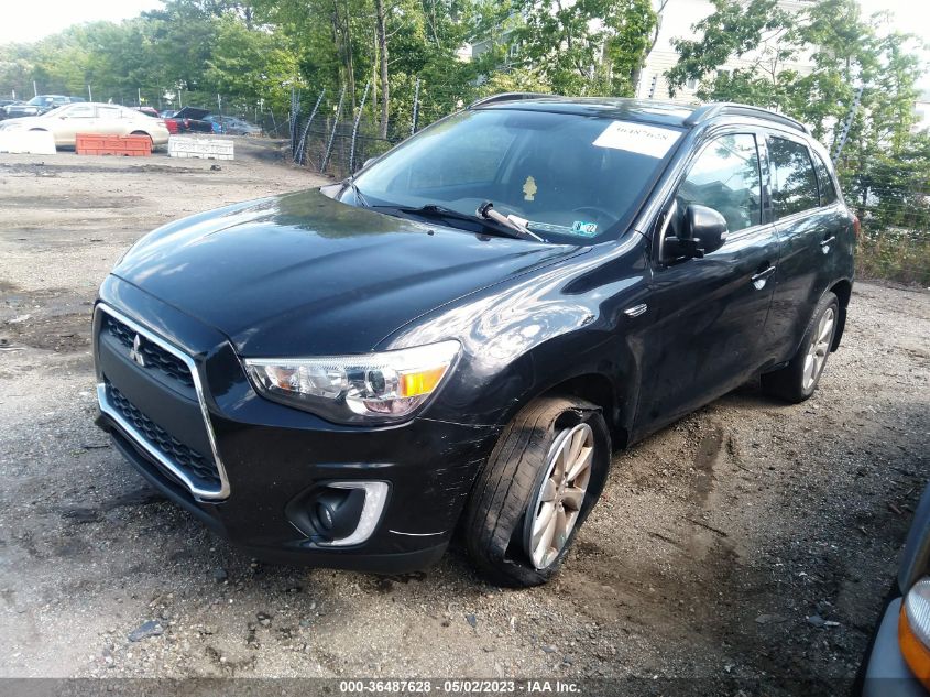 2015 MITSUBISHI OUTLANDER SPORT 2.4 GT - 4A4AR4AW9FE027741