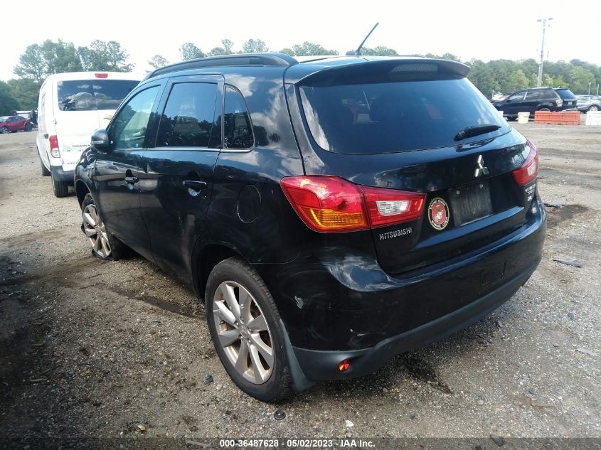 2015 MITSUBISHI OUTLANDER SPORT 2.4 GT - 4A4AR4AW9FE027741