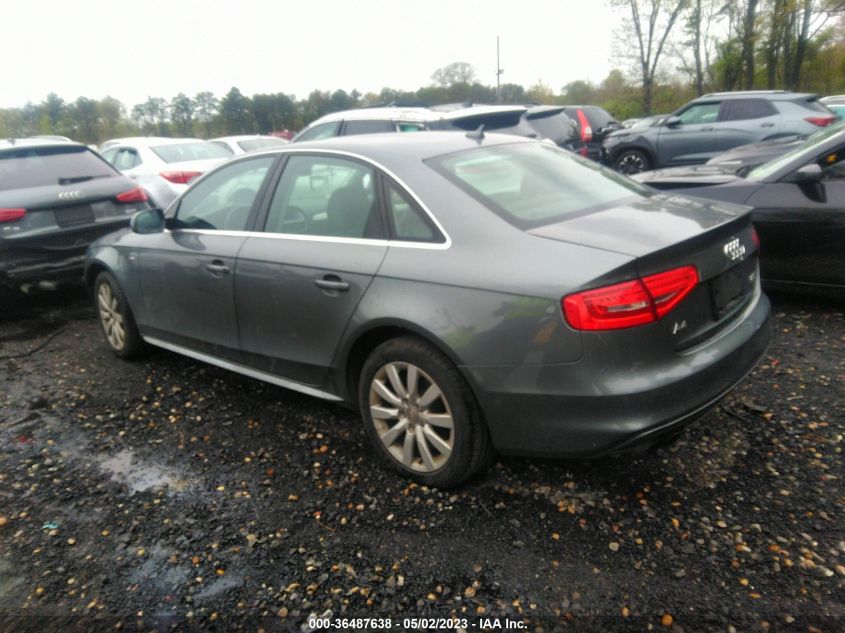 2015 AUDI A4 PREMIUM - WAUBFAFL3FN023313