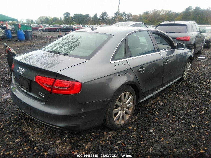 2015 AUDI A4 PREMIUM - WAUBFAFL3FN023313