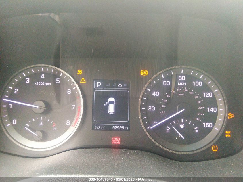 2017 HYUNDAI TUCSON ECO - KM8J3CA28HU300446