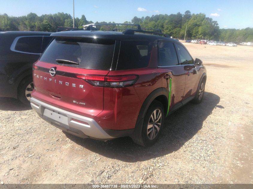 2022 NISSAN PATHFINDER SL - 5N1DR3CCXNC209004