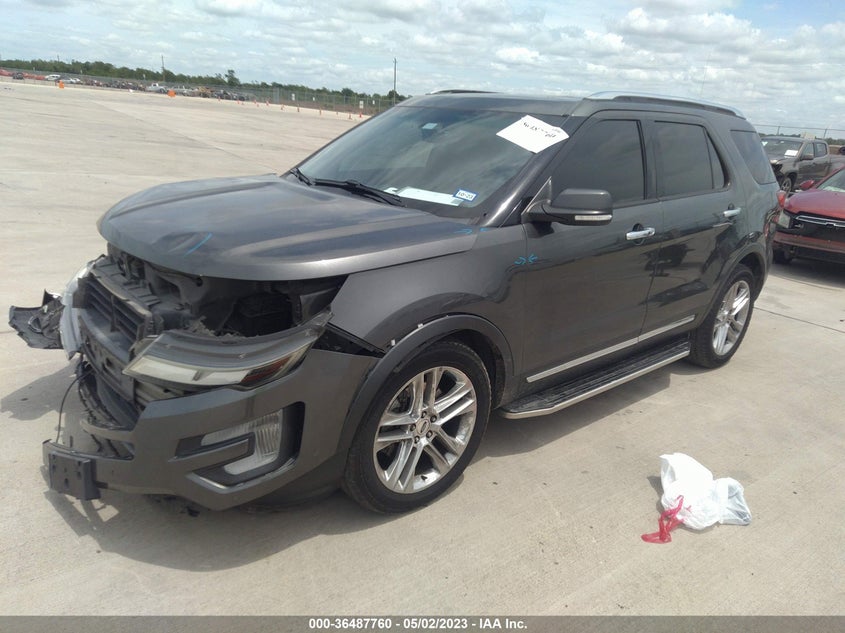 VIN 1FM5K7F81HGA42567 2017 FORD EXPLORER LIMITED