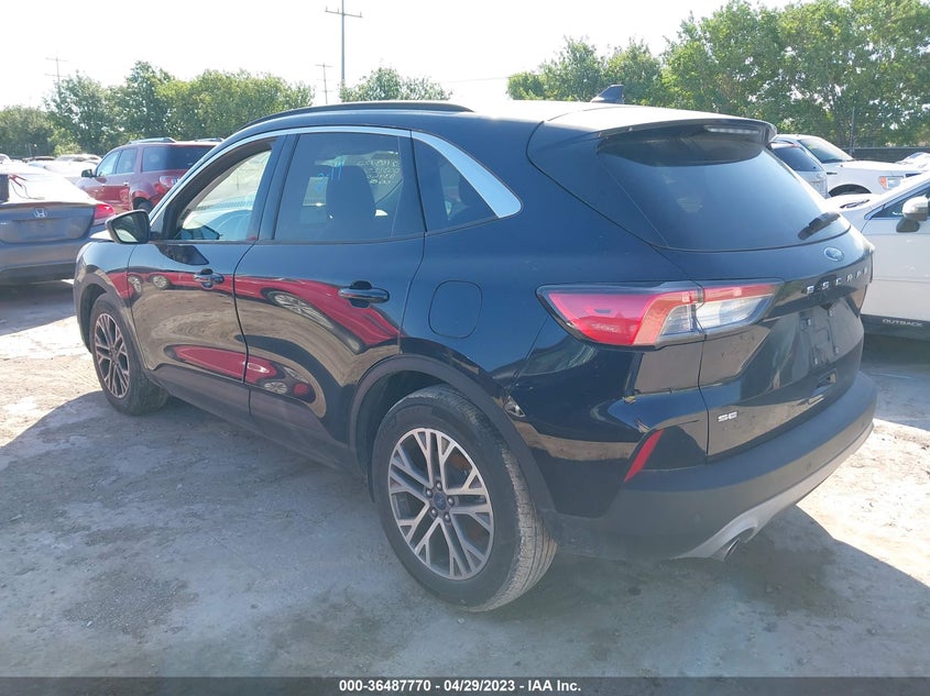 VIN 1FMCU0H61MUB34603 2021 FORD ESCAPE SEL