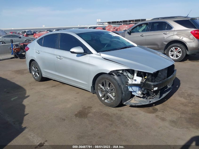 2018 HYUNDAI ELANTRA SEL - 5NPD84LF6JH226419