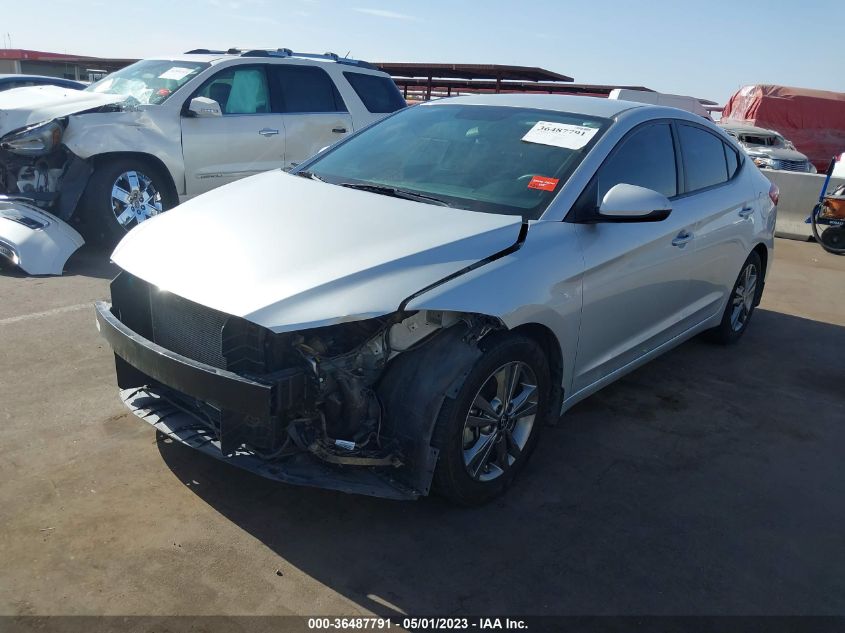 2018 HYUNDAI ELANTRA SEL - 5NPD84LF6JH226419