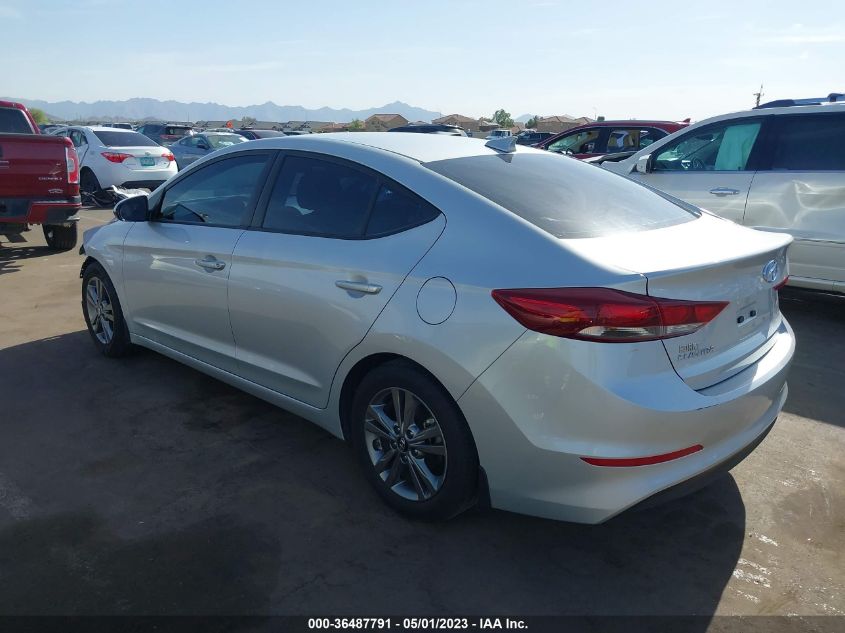 2018 HYUNDAI ELANTRA SEL - 5NPD84LF6JH226419