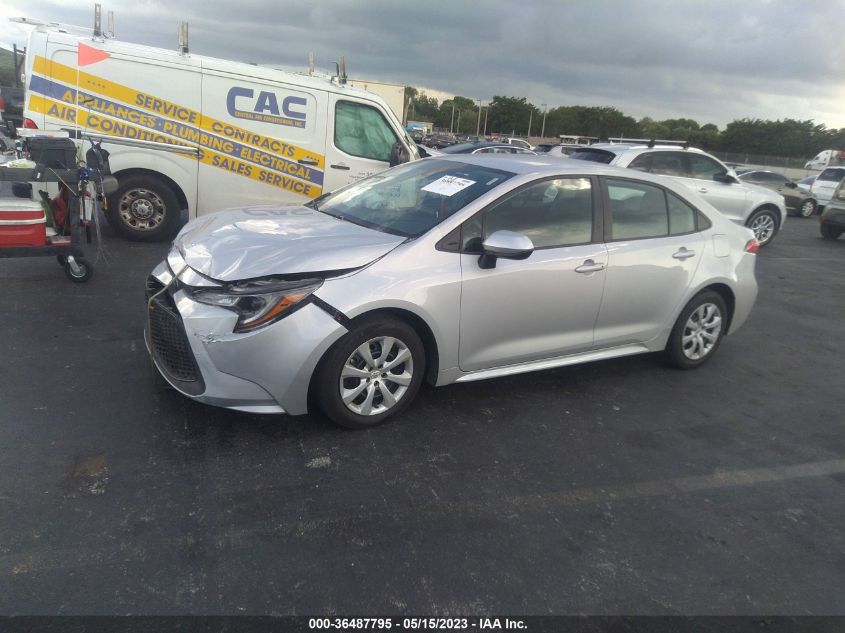 2021 TOYOTA COROLLA LE - 5YFEPMAE4MP233426