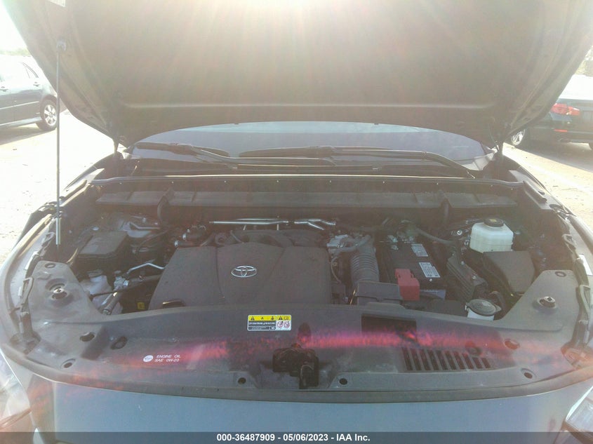 VIN 5TDGZRAH2MS527733 2021 TOYOTA HIGHLANDER XLE