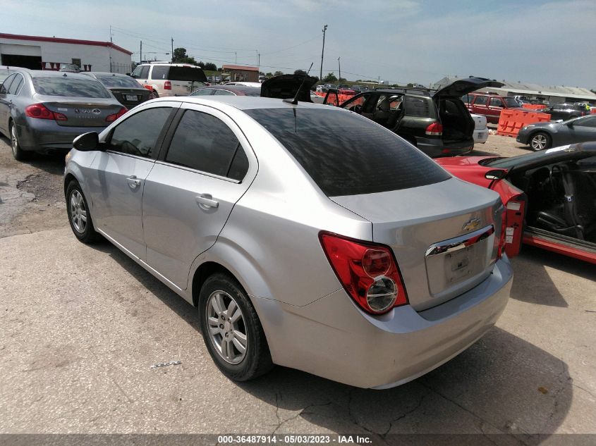 2014 CHEVROLET SONIC LT - 1G1JC5SH9E4136972