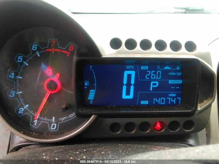 2014 CHEVROLET SONIC LT - 1G1JC5SH9E4136972