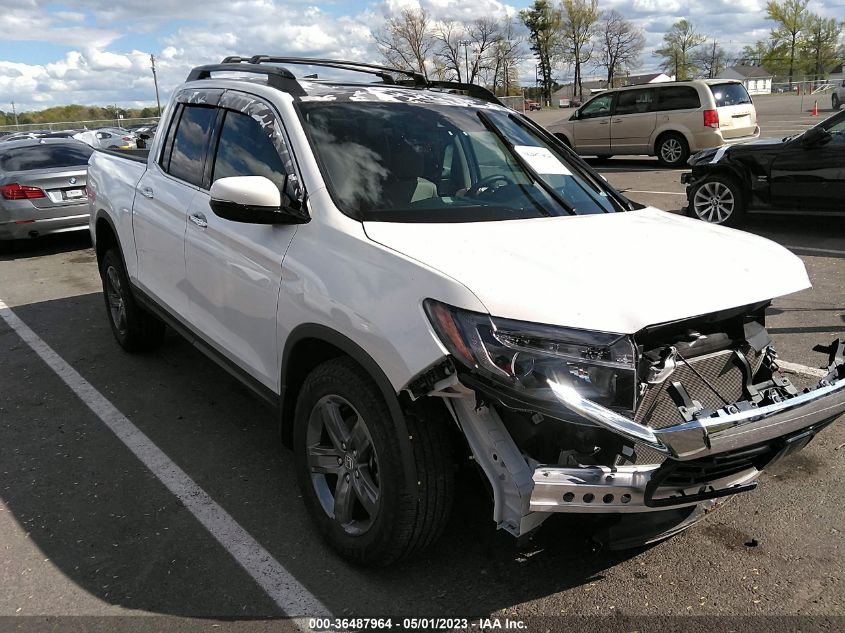 2022 HONDA RIDGELINE RTL-E - 5FPYK3F70NB022518