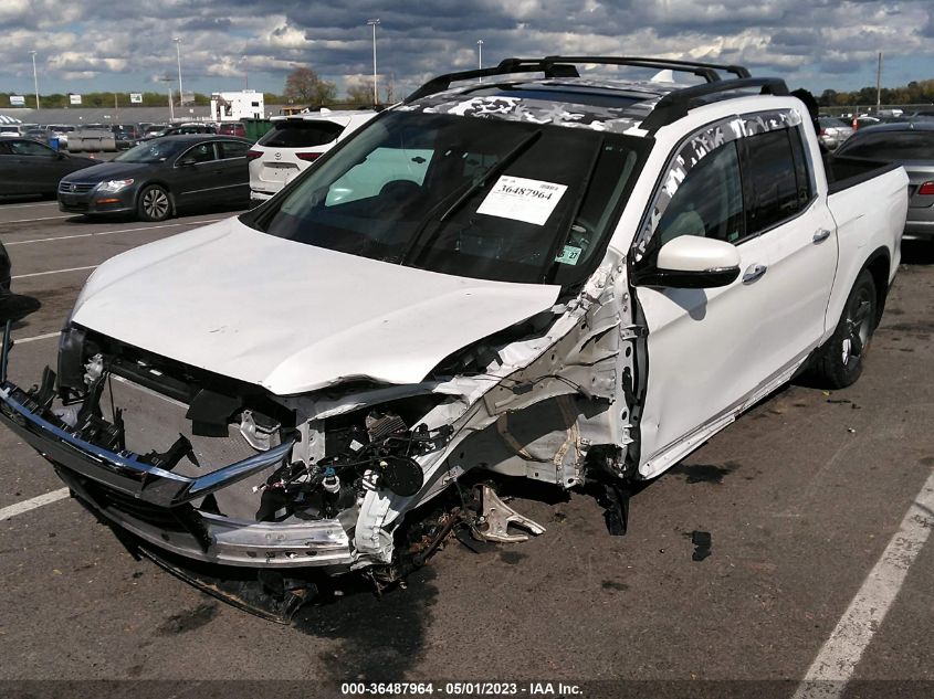 2022 HONDA RIDGELINE RTL-E - 5FPYK3F70NB022518