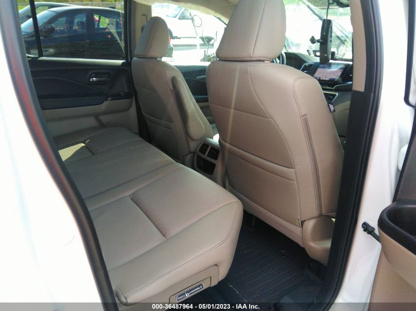 2022 HONDA RIDGELINE RTL-E - 5FPYK3F70NB022518