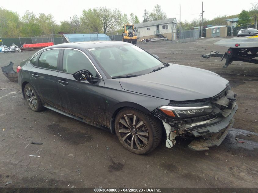 2022 HONDA CIVIC SEDAN EX - 2HGFE1F79NH322629